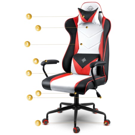 Fotel gamingowy obrotowy krzesło biurowe Sofotel Hydra