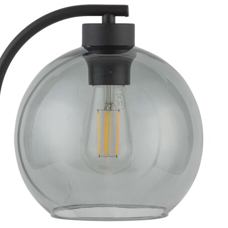 Industrialna lampka nocna kula Cubus 5102 TK Lighting przydymiona