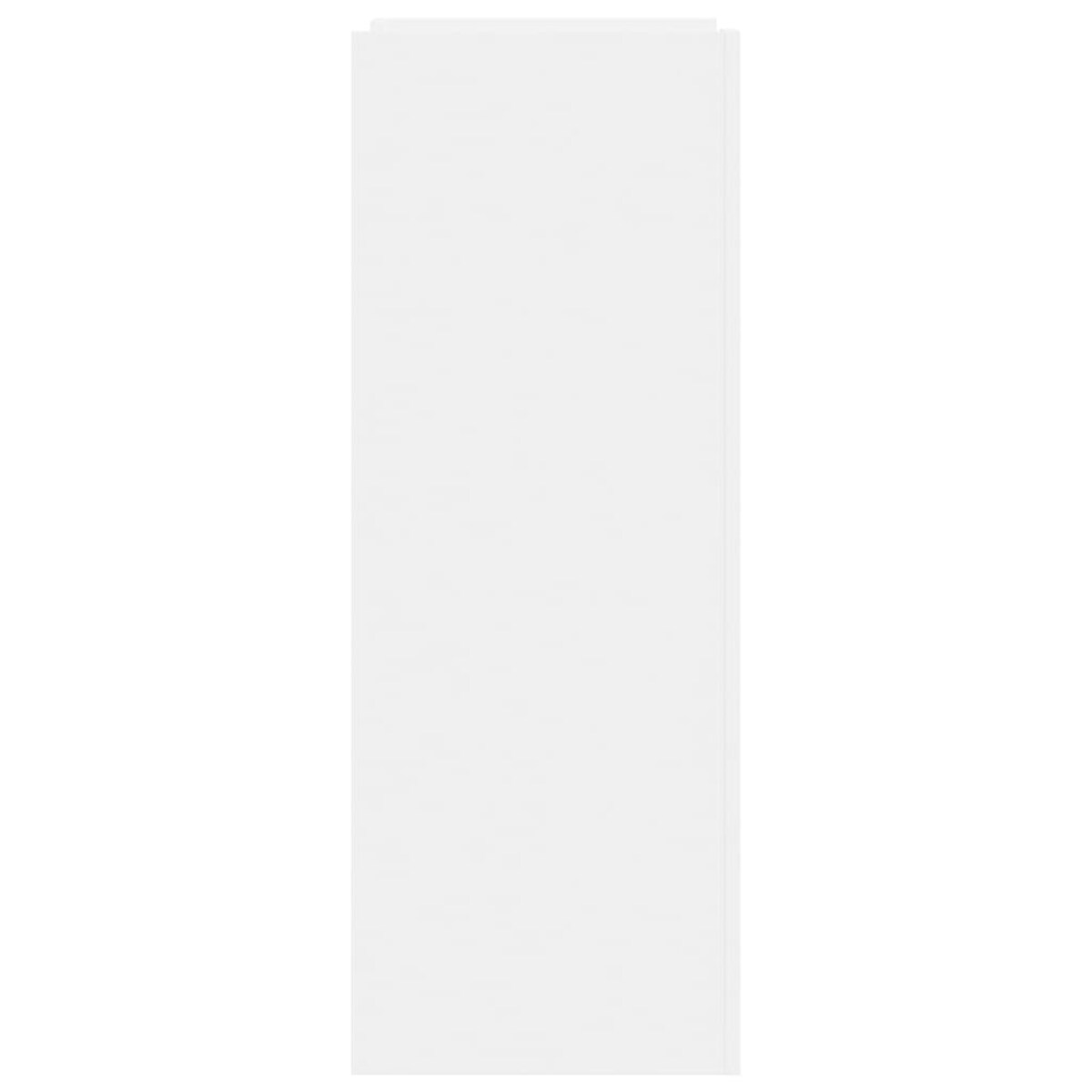 vidaXL Szafka na buty, biała, 52x37,5x100 cm, materiał drewnopochodny