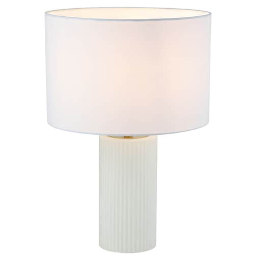 Stolikowa lampa abażurowa Tokio LP-787/1T biała Light Prestige do jadalni