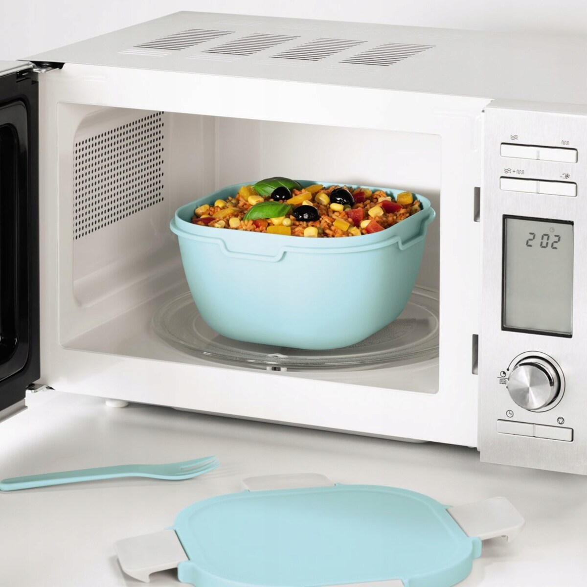 XAVAX Pojemnik na żywność lunchbox 1,7l / miętowy