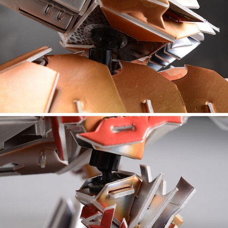 Dinozaur Triceratops Puzzle 3D