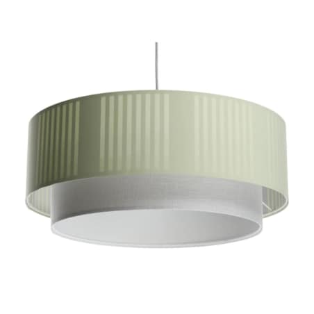 Lampa wisząca DUO LAMI LINE 70x28 zielona/kremowa