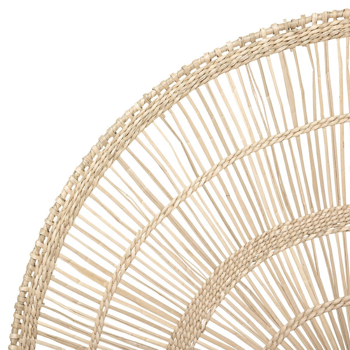 Dekoracja ścienna z trawy morskiej, 60 x 35 cm