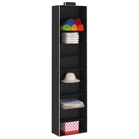 vidaXL Wiszące organizery do szafy, 2 szt., 10 półek, tkanina