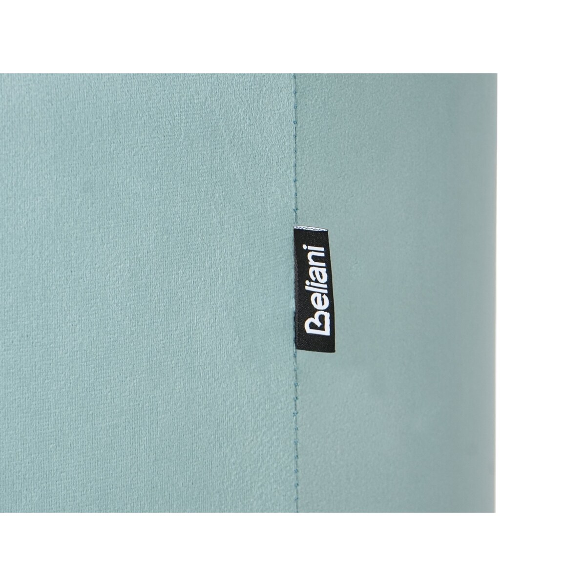 Puf LOVETT Welur Miętowy 47 cm 47 cm 46 cm