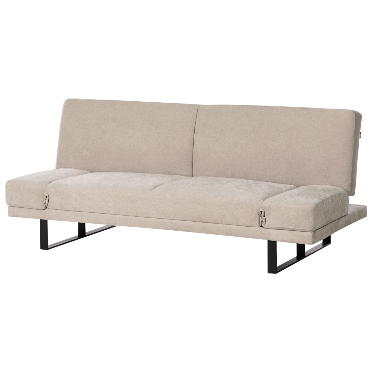 Sofa rozkładana dla 2 osób YORK Szenil Beżowy