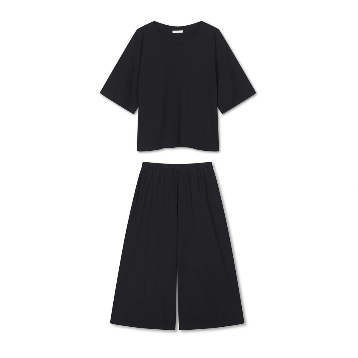 Piżama długa day&night czarna M/L