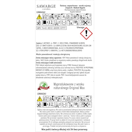 Świece sojowe zestaw na prezent 3 skrzaty świąteczne