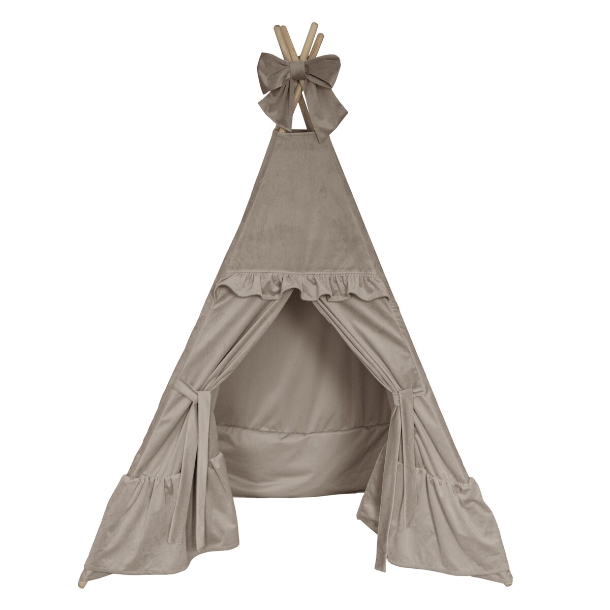 Namiot TIPI dla dzieci VELVET VE2282 | piaskowy