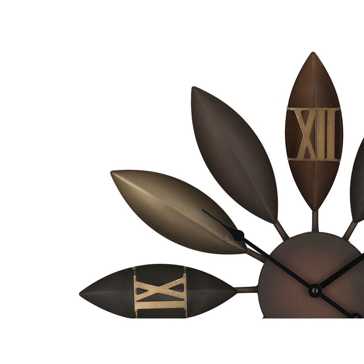 Zegar ścienny ø 55 cm brązowy BEINWIL