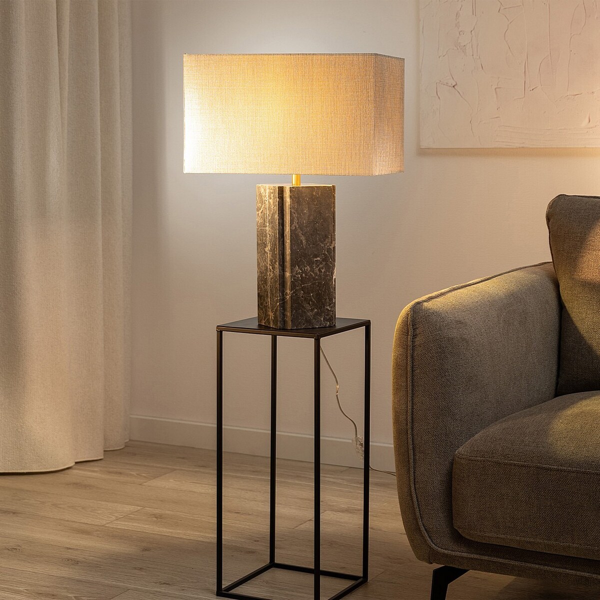 Lampa stołowa Saxum 31 cm, 42x25x58 cm