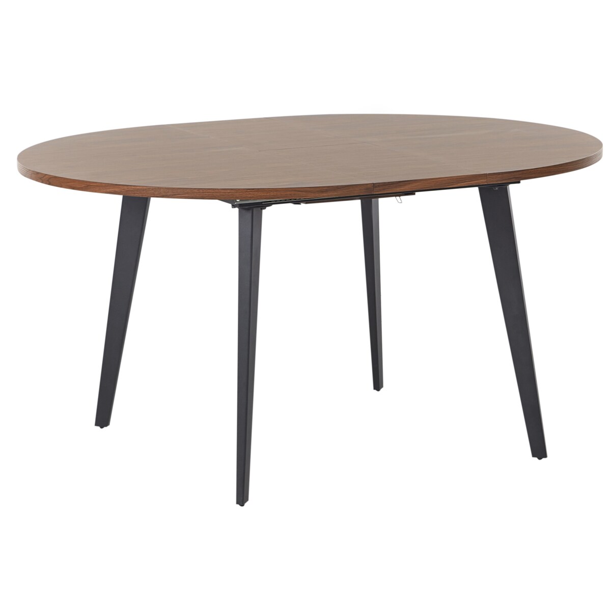 Stół do jadalni rozkładany BOVINA Ciemnobrązowy 120/150 cm 120 cm