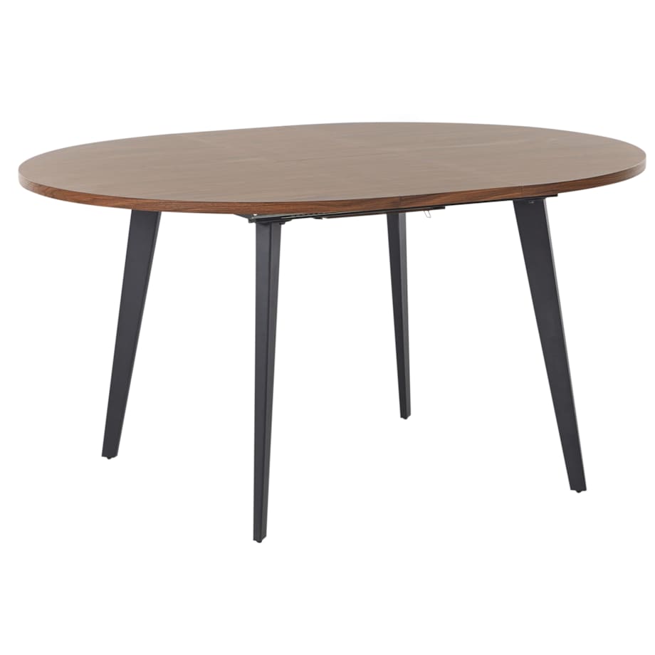 Stół do jadalni rozkładany BOVINA Ciemnobrązowy 120/150 cm 120 cm