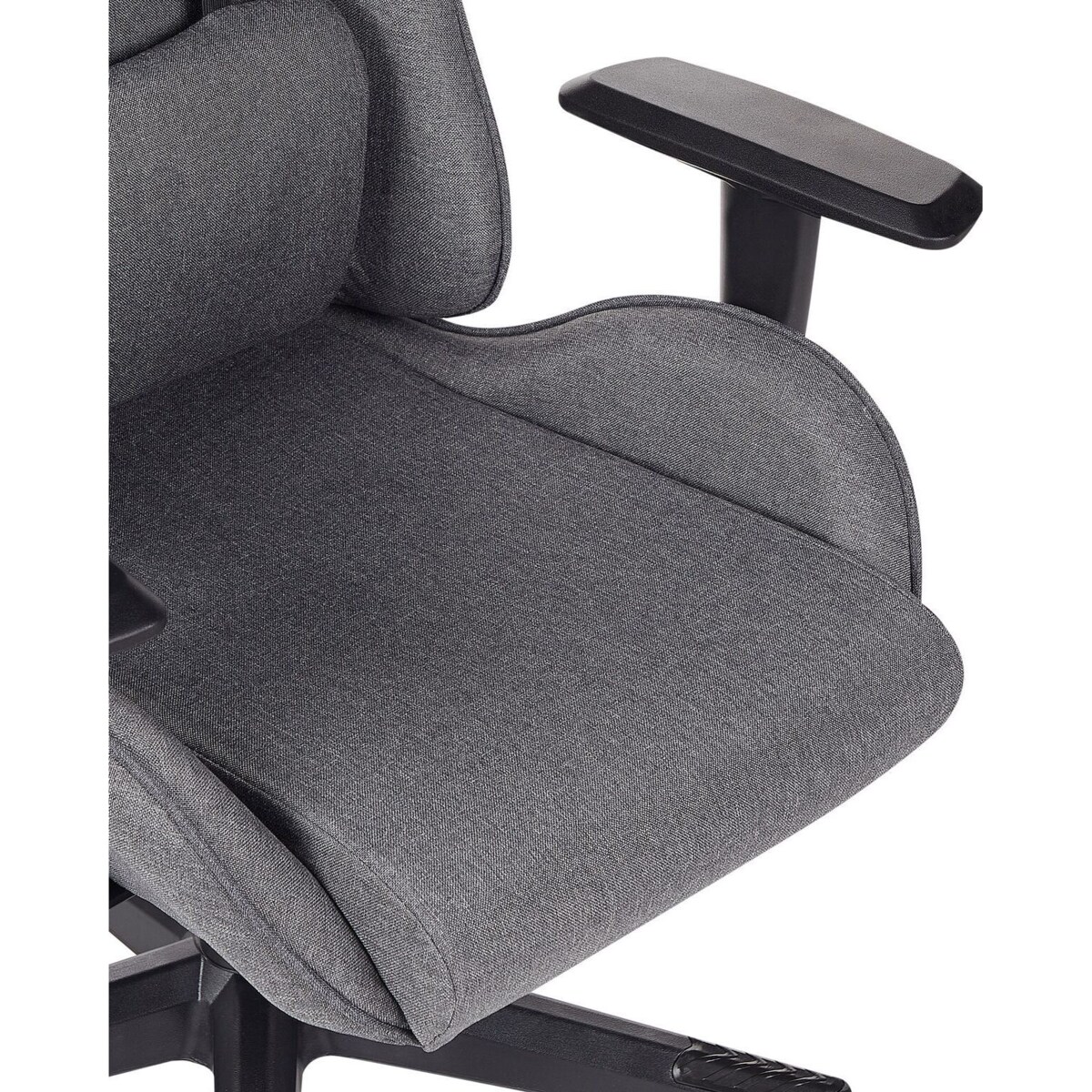 Krzesło biurowe regulowane ciemnoszare WARRIOR