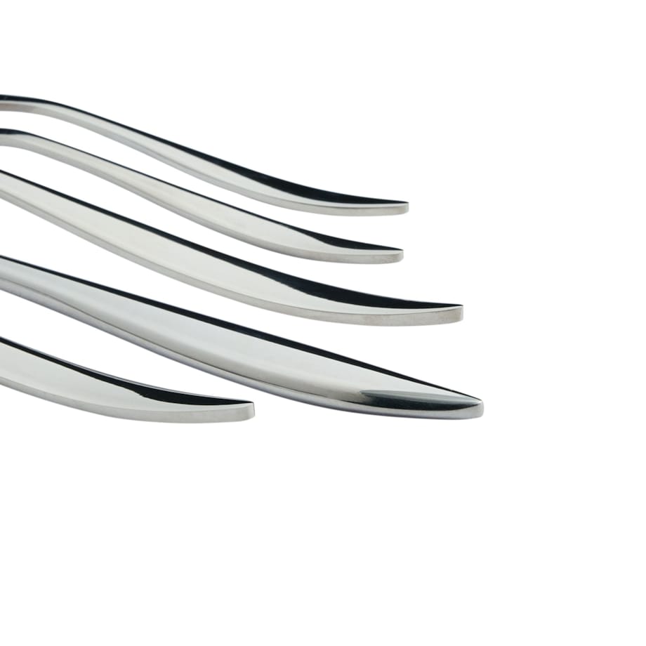 Zestaw sztućców 30 elementów FARFALLE Srebrny