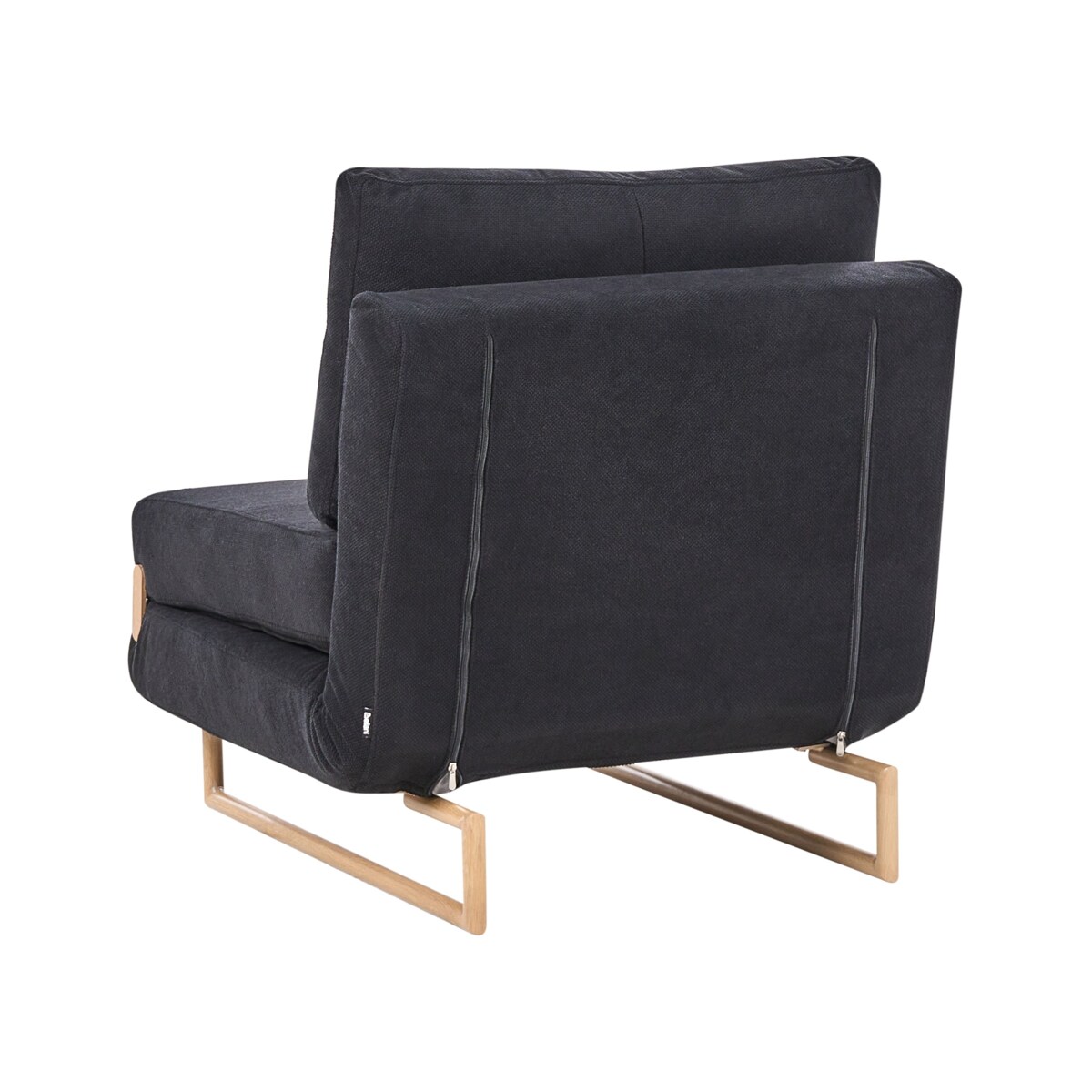 Sofa rozkładana jednoosobowa JERSLEV Czarny
