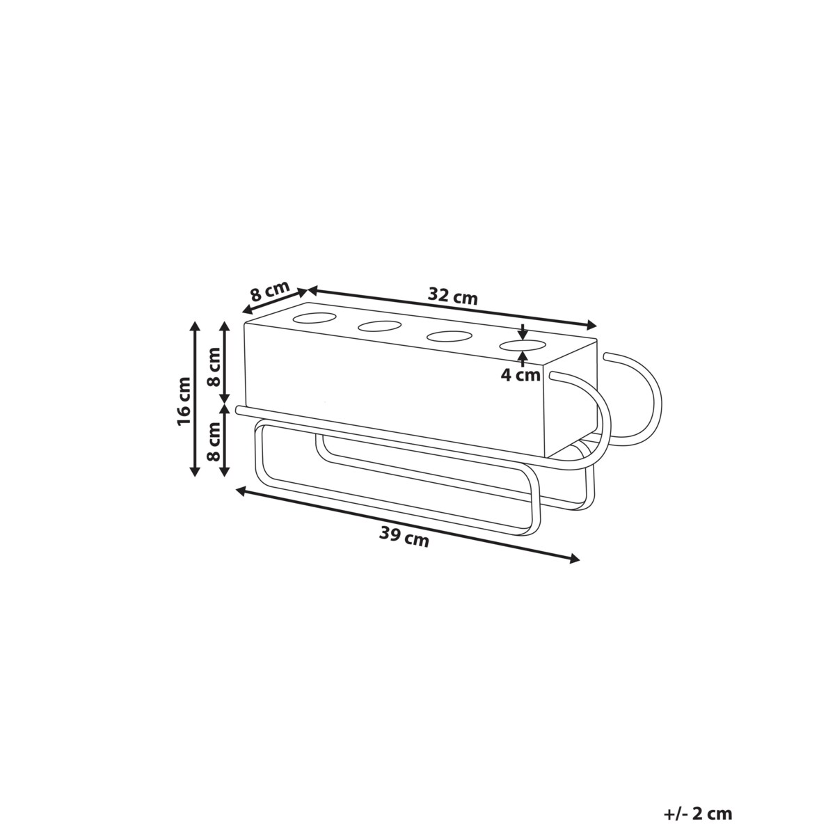 Świecznik KUHMO Żółty Metal