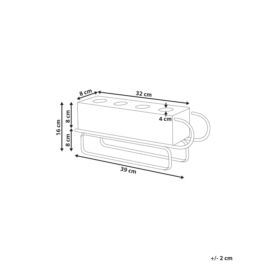 Świecznik KUHMO Żółty Metal