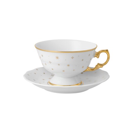 Filiżanka 180 ml na nodze niska Alaska Blask Świąt BN07