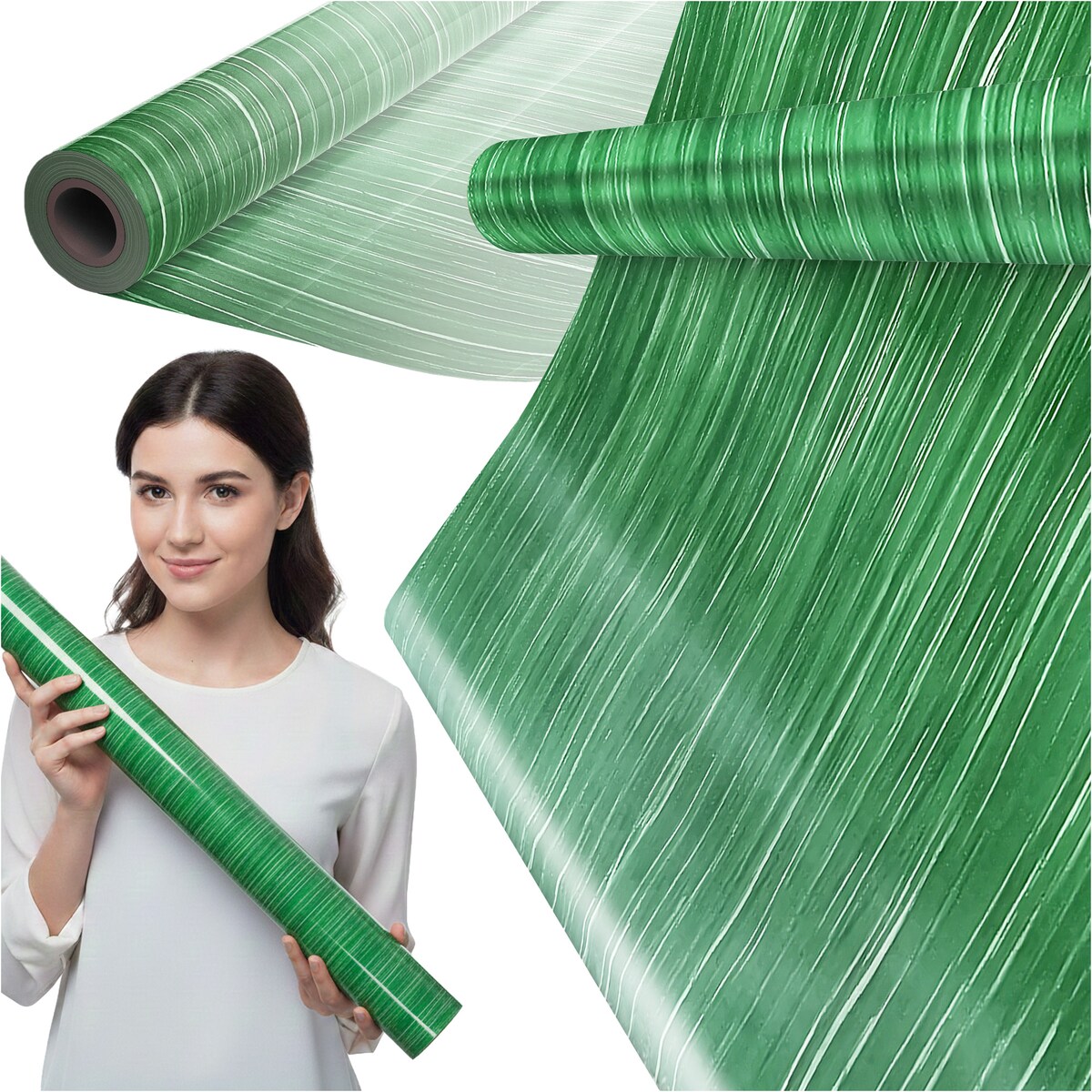 Papier Prezentowy Do Pakowania Prezentów 20 m MEGAROLKA Ozdobny Do Paczek Na Walentynki Urodziny