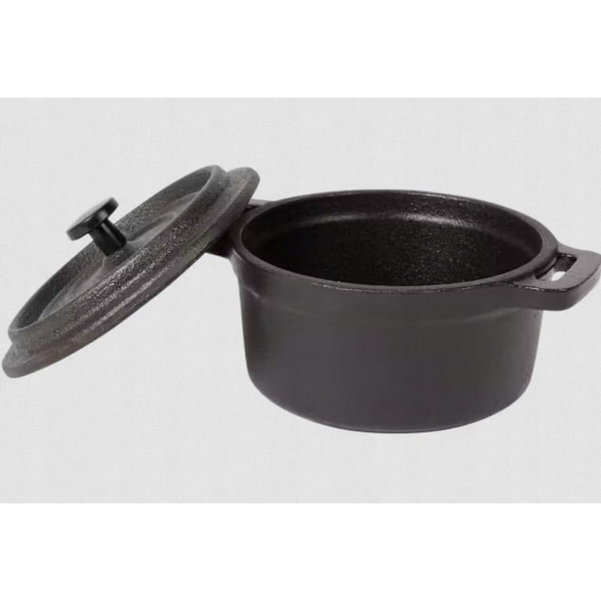 Mini garnek żeliwny do zapiekania, duszenia 10 cm