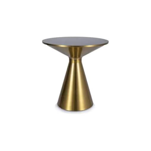 Stolik kawowy SETI 50x50 czarny/złoty