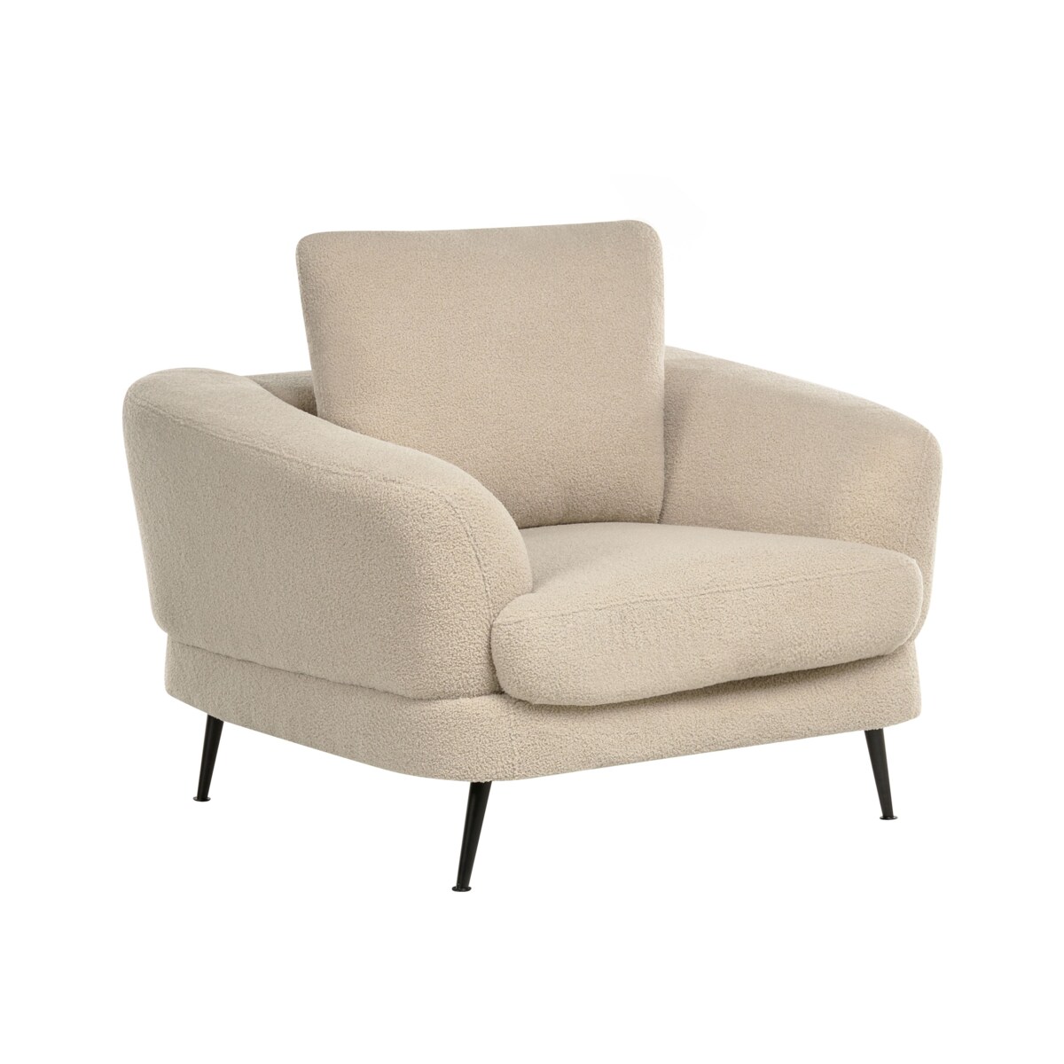 Fotel KJAER Boucle Jasnobeżowy