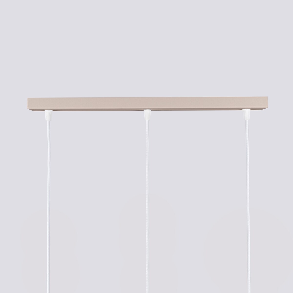 Lampa wisząca KARBON 3L taupe