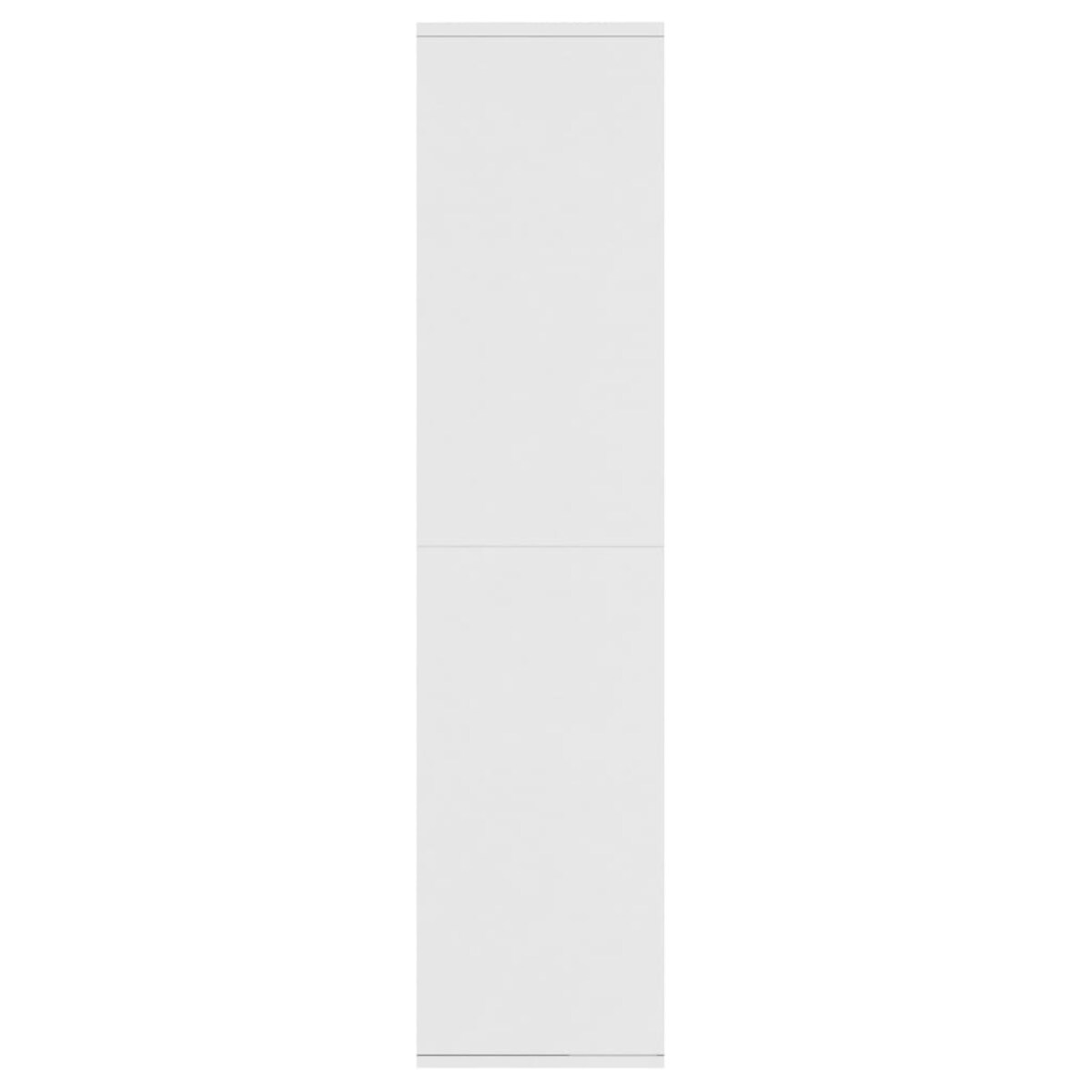 vidaXL Regał na książki, biały, 66x30x130 cm, materiał drewnopochodny