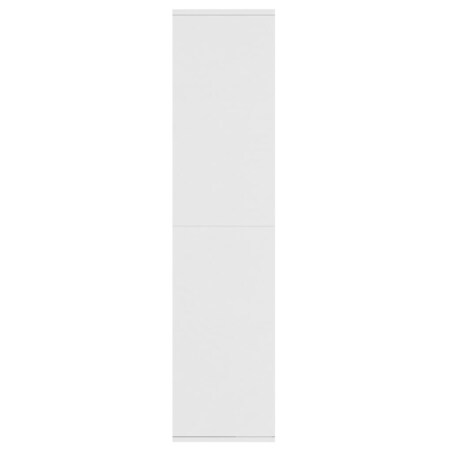 vidaXL Regał na książki, biały, 66x30x130 cm, materiał drewnopochodny