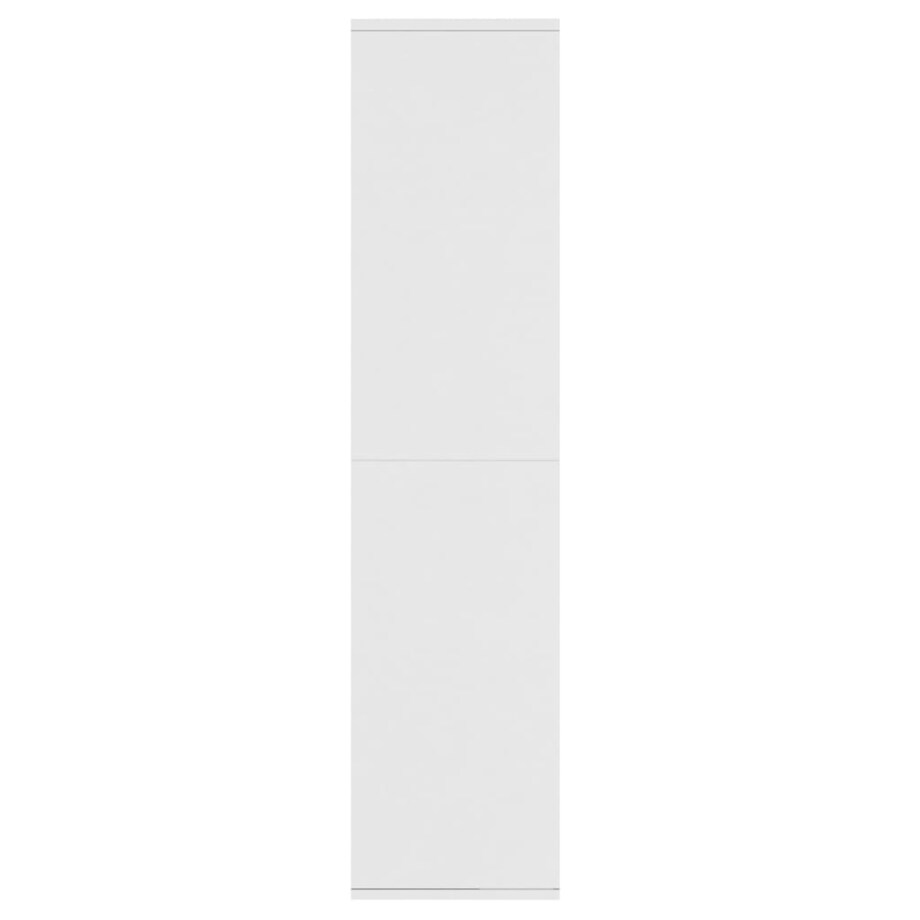 vidaXL Regał na książki, biały, 66x30x130 cm, materiał drewnopochodny