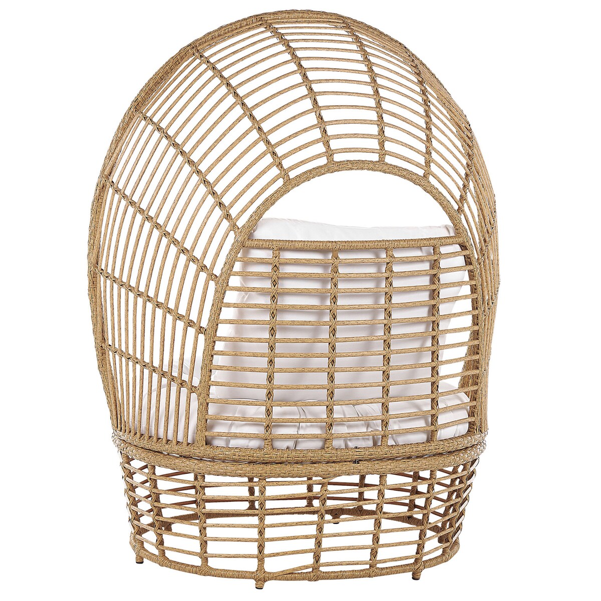 Fotel ogrodowy LIDO Rattan Beżowy