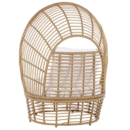 Fotel ogrodowy LIDO Rattan Beżowy