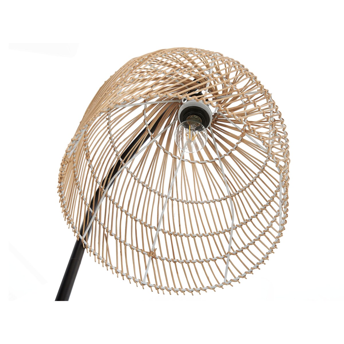 Lampa podłogowa rattanowa naturalna BERNICA