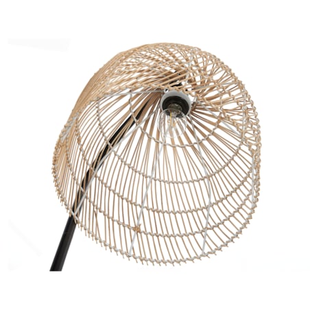 Lampa podłogowa rattanowa naturalna BERNICA