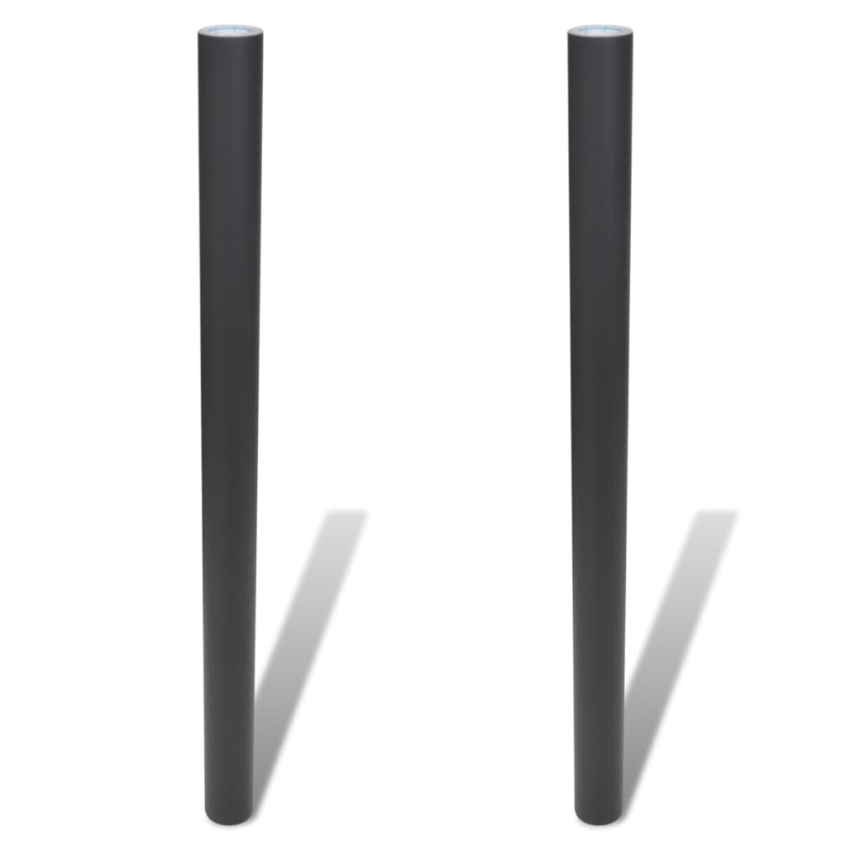 vidaXL Naklejana tablica kredowa (0,60x3m), 2 rolki i kreda w zestawie