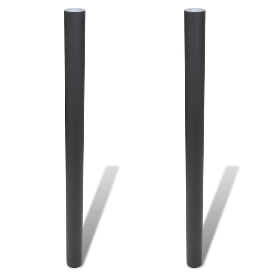 vidaXL Naklejana tablica kredowa (0,60x3m), 2 rolki i kreda w zestawie