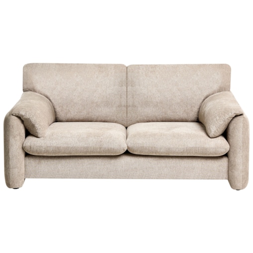 Sofa GETA Beżowoszary dla 2 osób