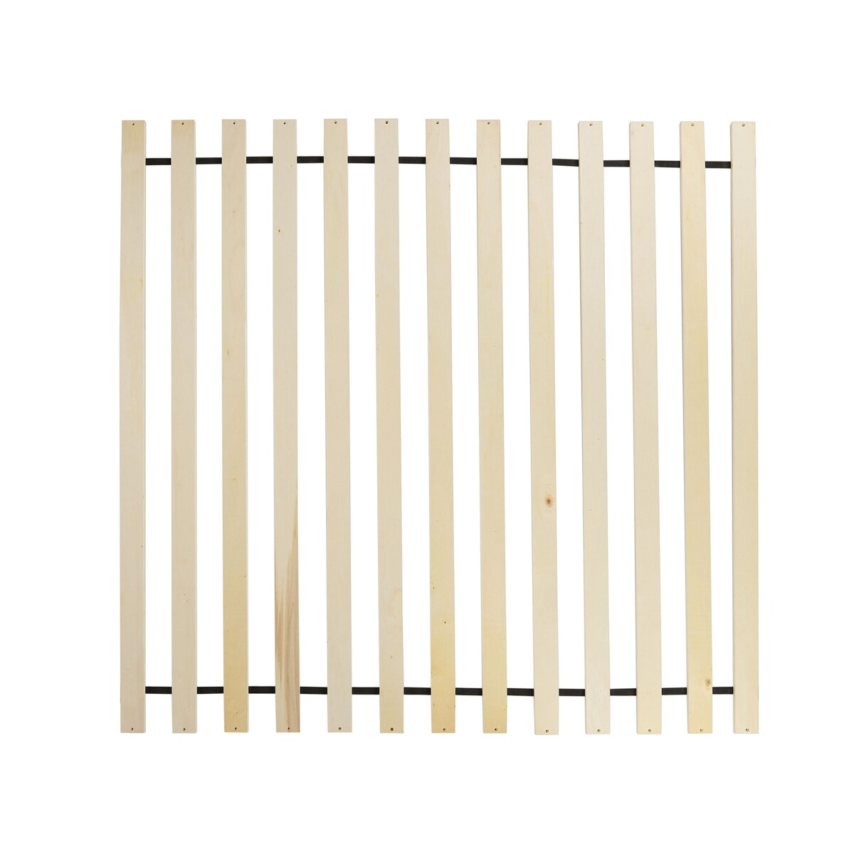 Łóżko bez zagłówka Drewno ANTRAS 160 x 200 cm Jasnobrązowy