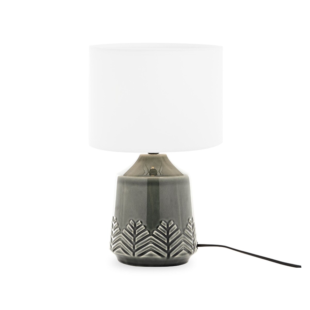 KONSIMO HYSSO Lampa stołowa kolor szary