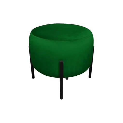 Pufa WILFRED MG VELVET zielona