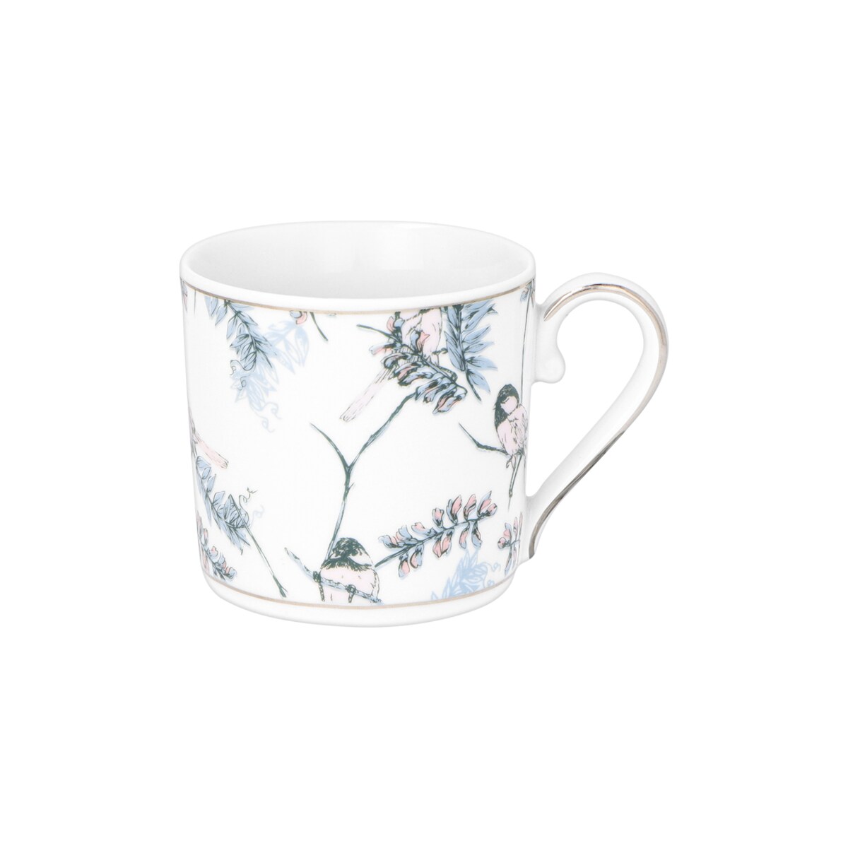 Zestaw filiżanek 100 ml ze spodkami dla 4 osób 8 el. Jenny Tori GX24