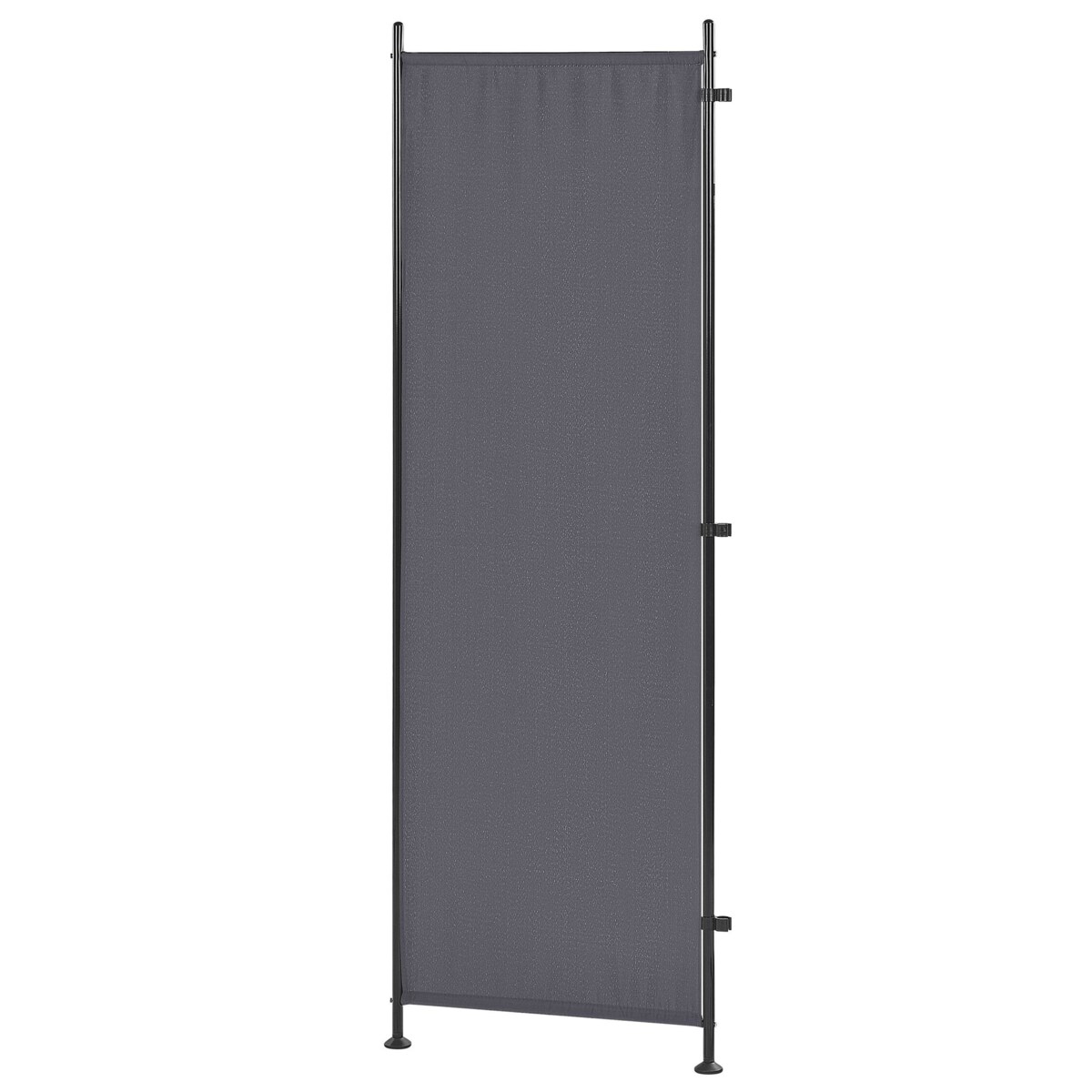 5-panelowy składany parawan pokojowy 270 x 170 cm szary NARNI