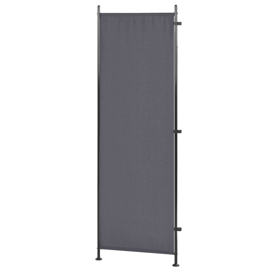 5-panelowy składany parawan pokojowy 270 x 170 cm szary NARNI