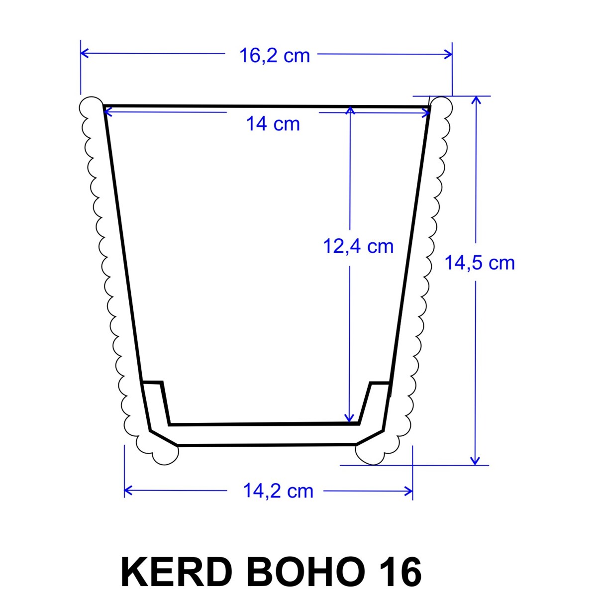 16 BOHO jutowa osłonka na doniczkę koszyk naturalny sznurek z trawy plecionej JUTA styl skandynawski etno loft wzór 16/200