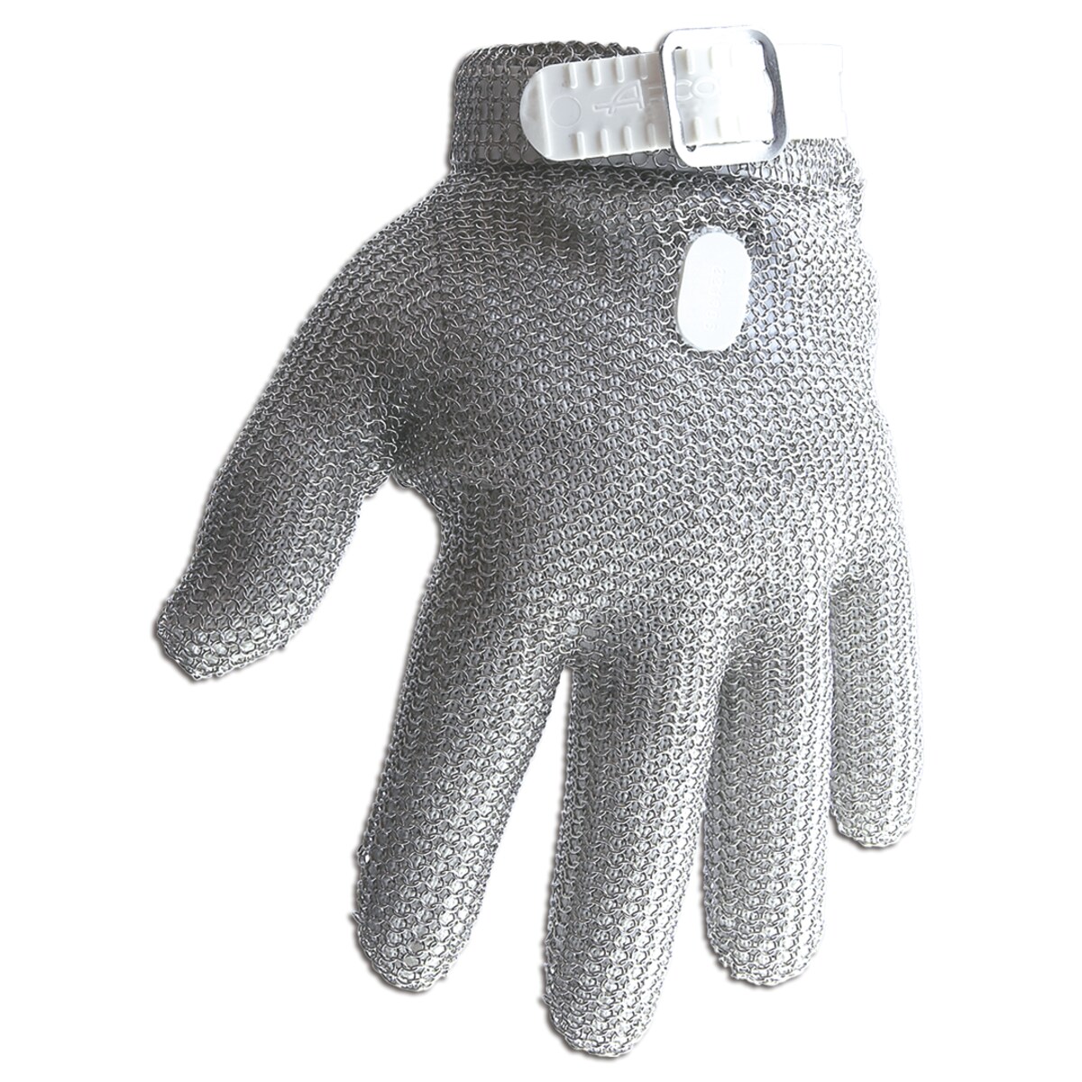 Stalowa rękawica ochronna rozm. 2 - S biała - Arcos