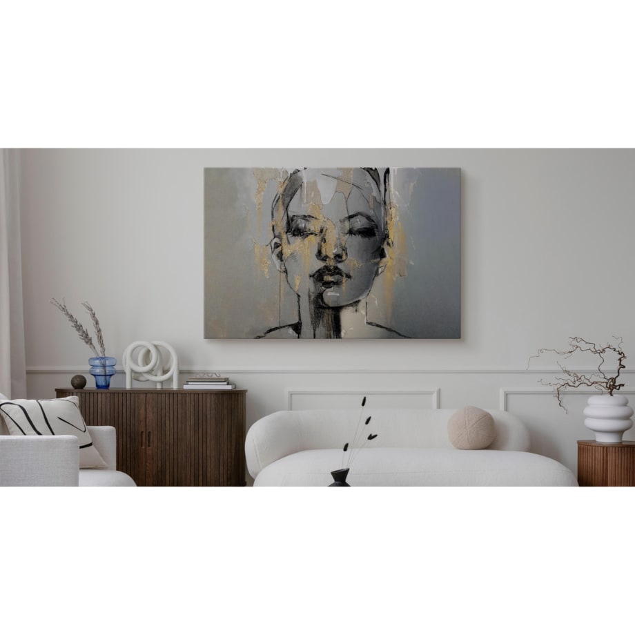 Obraz do Salonu PORTRET Kobiety Abstrakcja, 100 x 70 cm, Muralo