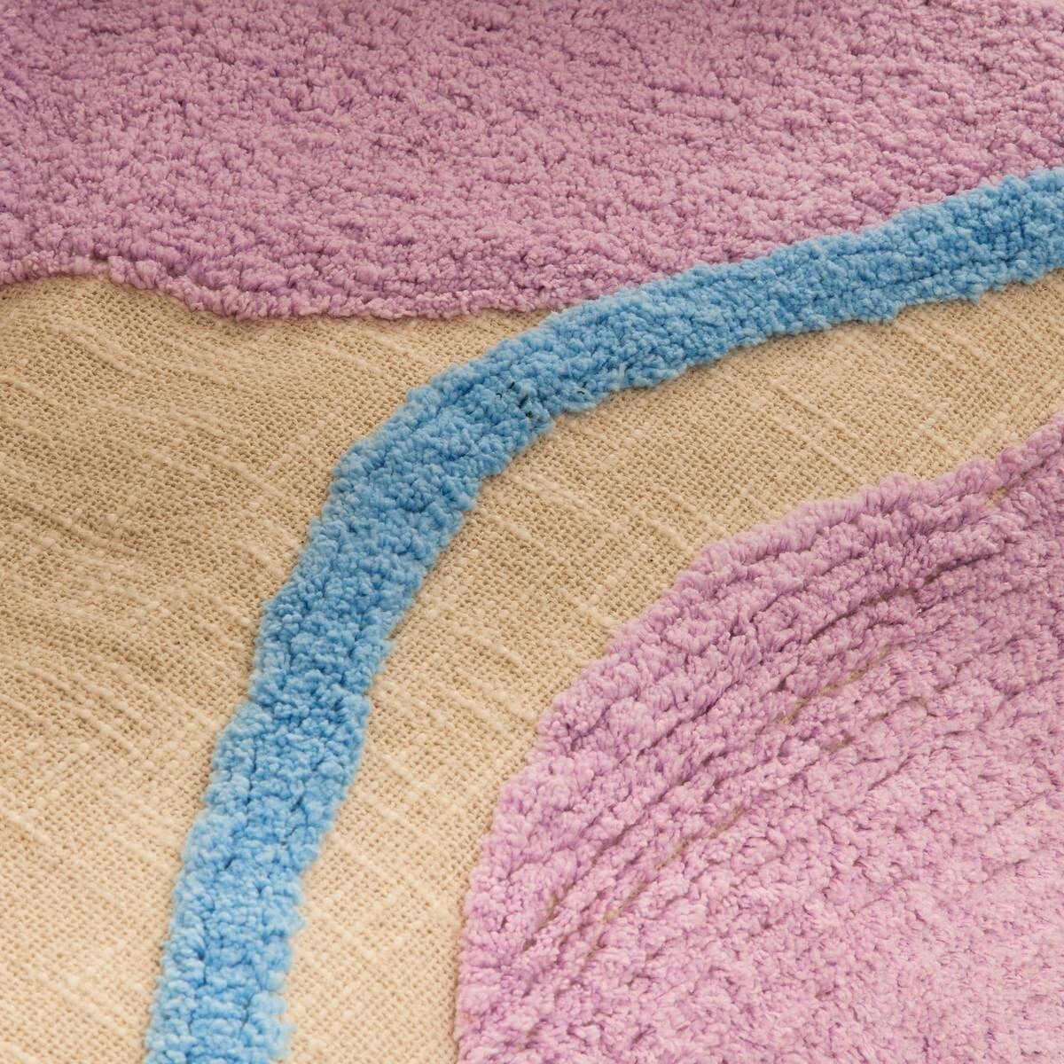 Narzuta na łóżko z tuftowanymi kwiatami, Wildflowers, 240x260 cm