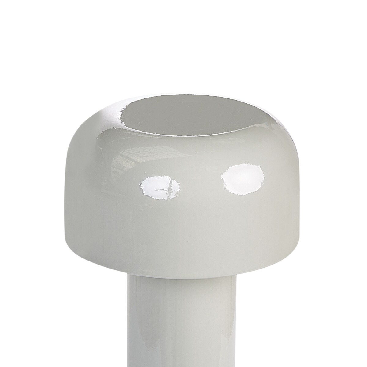 Bezprzewodowa lampa stołowa LED BESOS Ze ściemniaczem Metal Szary